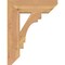 Ekena Millwork Merced Slat Smooth Bracket, Western Red Cedar, 3 1/2"W x 14"D x 18"H BKT04X14X18MRC06SWR - alternate 4